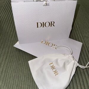 Dior gift bag